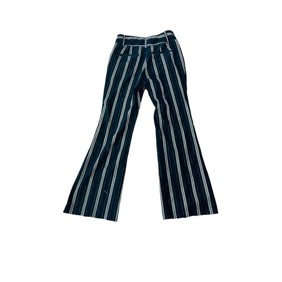 💙 Urban Outfitters 4 Striped Wide Leg Pants – Y2K Retro Festival Style - Picture 3 of 4